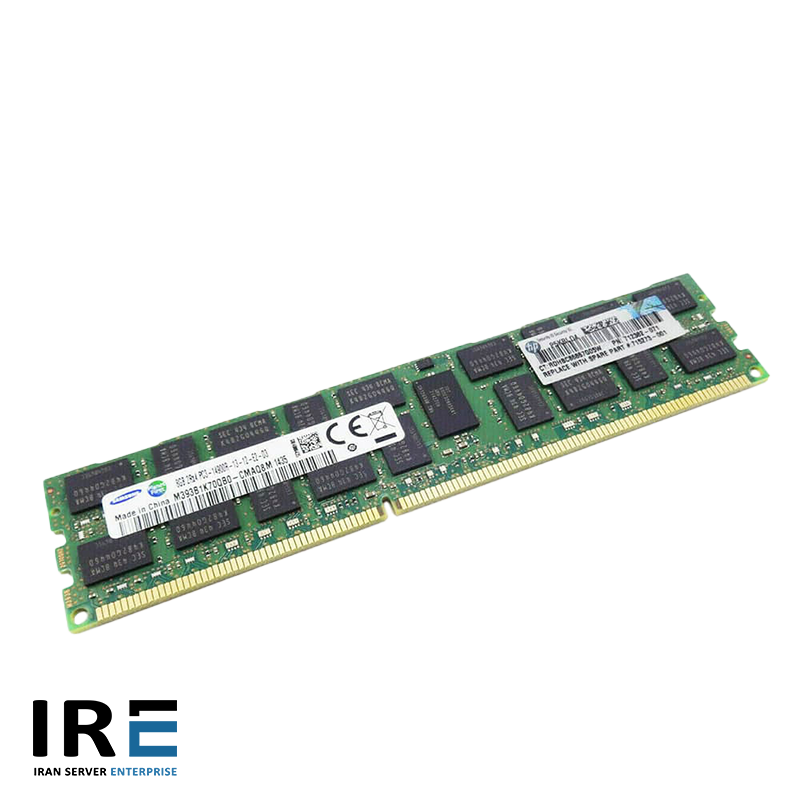رم سرور HP 8GB Dual Rank PC3-14900R (DDR3-1866)