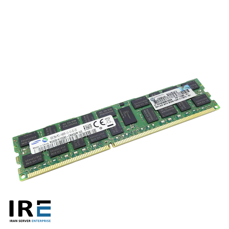 رم سرور HP 8GB Dual Rank PC3-14900R (DDR3-1866)
