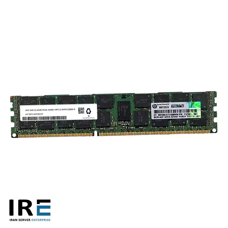 رم سرور HP 8GB PC3-12800